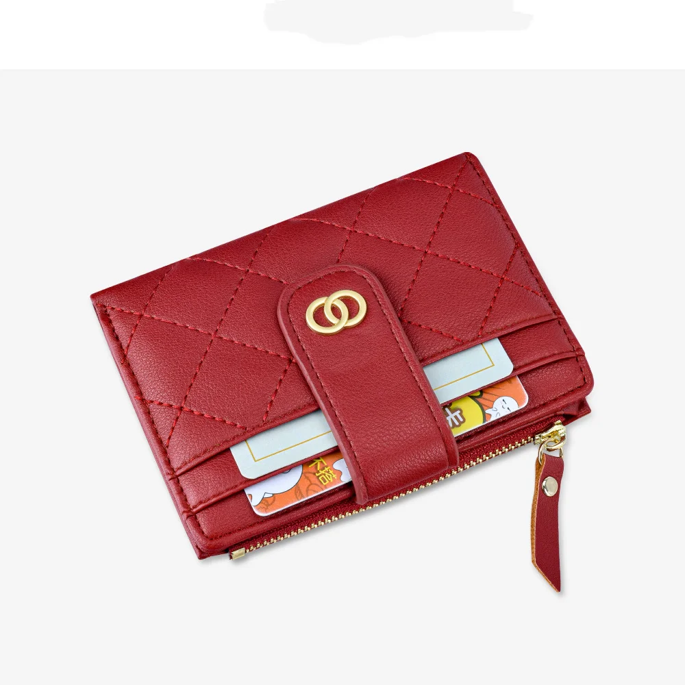 Women's Wallet Zipper& Hasp cute wallet Student Small PU Wallet Coin Purse Fashion Women Card Holder Lovely Money Bag