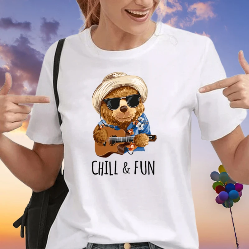 

Cartoon T-Shirt Men/Women Graphic Print Shirt Summer Top Harajuku T-Shirt