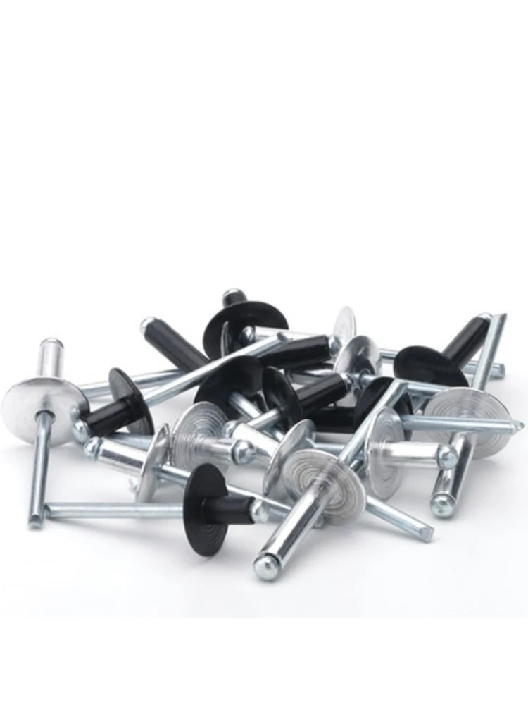 Черная алюминиевая круглая головка с отскоком полые фотогвозди болты капельница