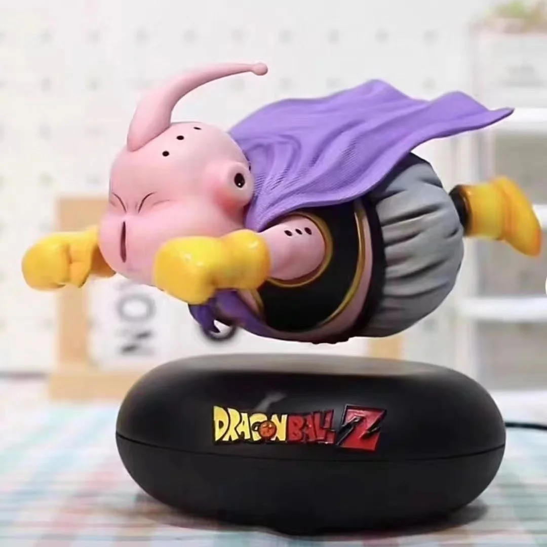 Фото Аниме Dragon Ball Z Flying Fat Buu Фигурка Магнитная Левитация Majin Buu Фигурки Статуя из ПВХ Коллекция Модель Игрушки Подарки №3