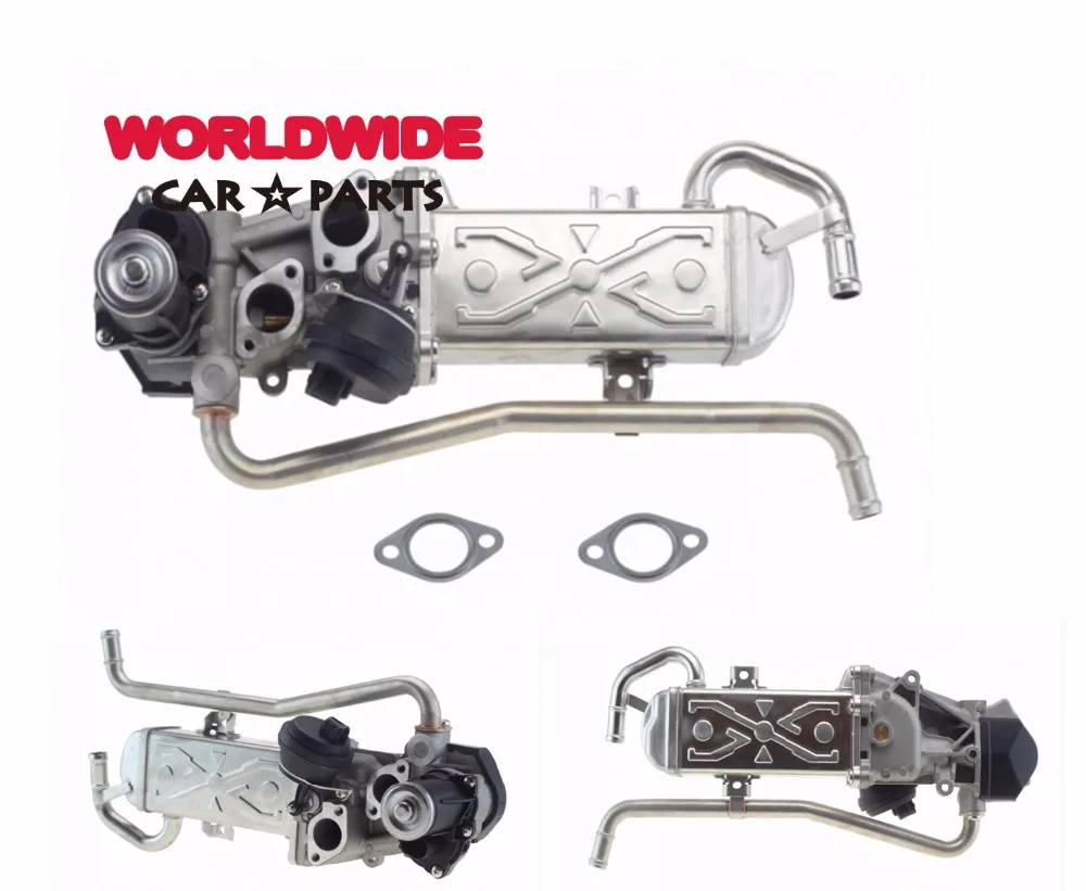 

For Audi A1 VW Polo Seat Ibiza Toledo Skoda Fabia Roomster Rapid 1.2 TDI 1.6 TDI 03L131512BH 03L131512BK EGR VALVE COOLER