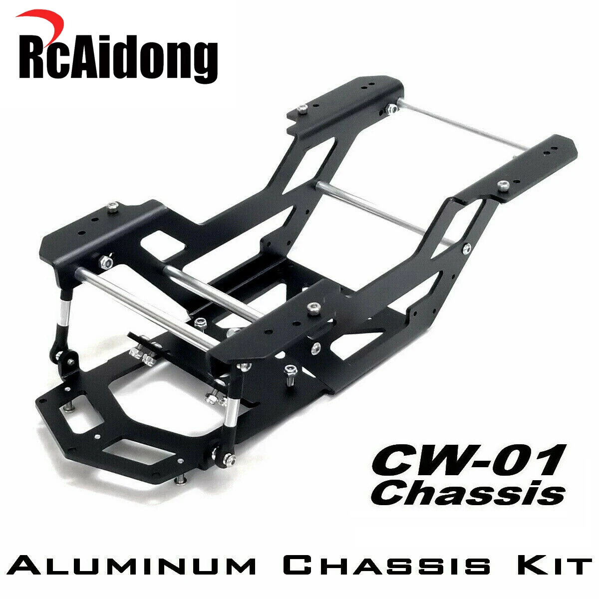 RcAidong Aluminum Chassis Frame Kit for TAMIYA CW01 Chassis Lunch Box/Unimog 406 Upgrades