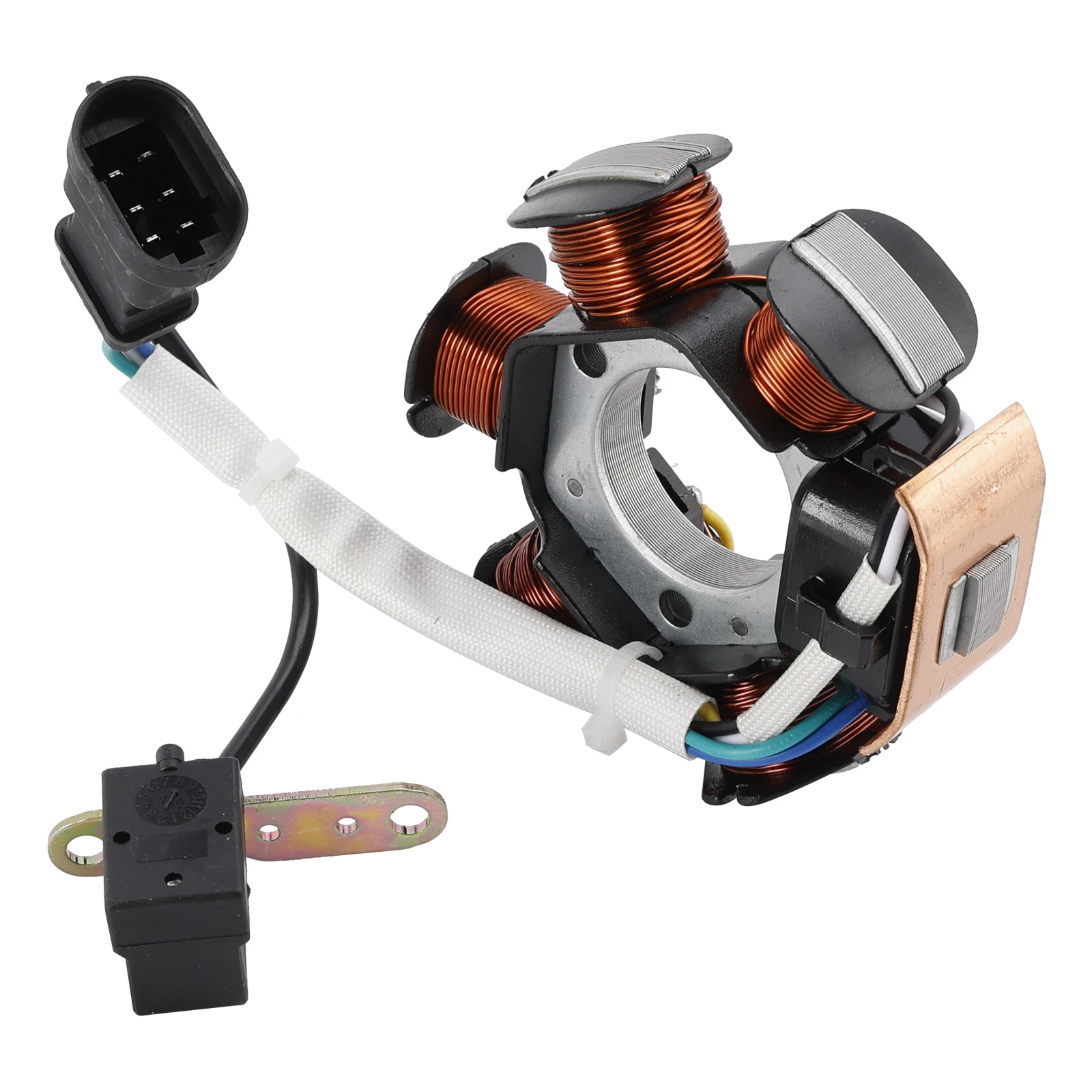 Фото 6-КОНТАКТНЫЙ СТАТОР Topteng MAGNETO ДЛЯ APRILIA 50 SR MOTARD/SR R FACTORY/SPORT CITY/MOJITO 2T №4