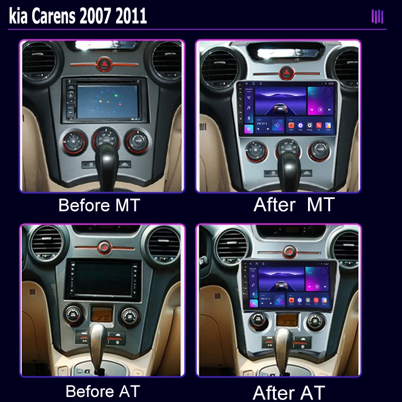 Автомобильное радио Roadivox Android для kia Carens 2007 2011 стерео GPS-навигация видео