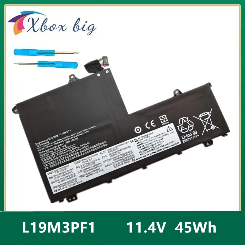 Фото L19C3PF9 L19C3PF1 L19L3PF8 L19M3PF1 L19M3PF2 L19M3PF0 SB10V25242 Аккумулятор для ноутбука Lenovo Thinkbook 14-IML 14-IIL 15-IIL IML №1