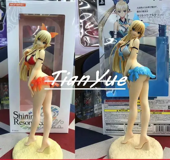 

Anime Game Shining Resonance Kirika Towa Alma Swimsuite Version Sexy Girls Pvc Figure Model Toys