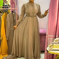 african long dress women 2022 new party long dress african clothing elegant kaftan muslim fashion chiffon dress