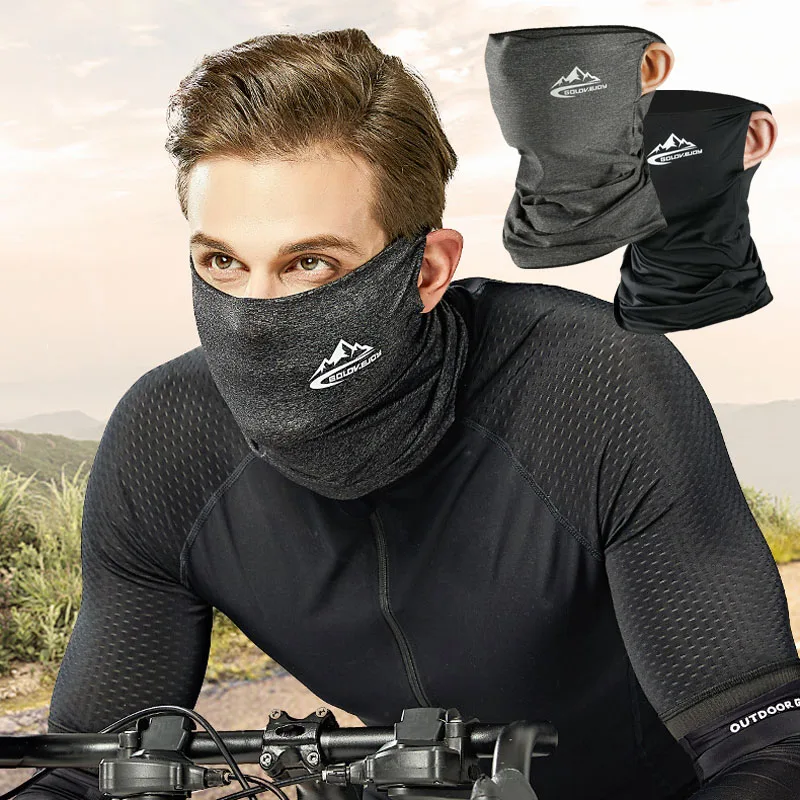 Зимний шарф-грелка для шеи велосипедный шарф спортивные головные уборы бега на