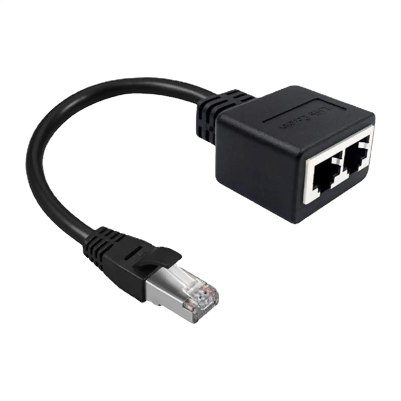 Разветвитель Кабеля Ethernet RJ45 с 1 штекера на 2 гнезда для высокоскоростной сети