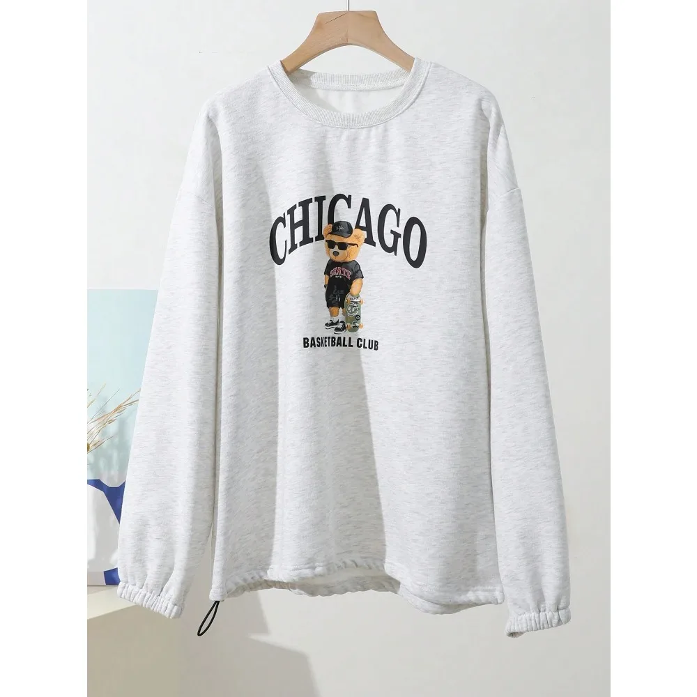 Мужская спортивная повседневная толстовка с принтом DAZY Falcon в стиле ретро для