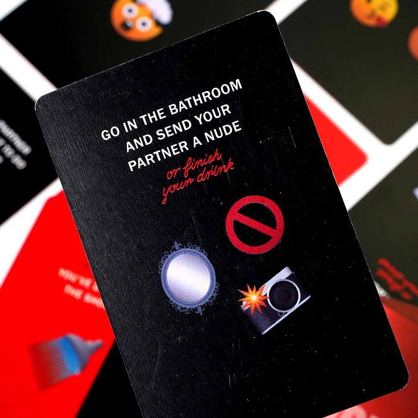 Pаспродажа 50 шт. карточных игр «Пьяный влюбленный»: расширительный Набор X-rate Продажа 50 шт. карточных игр «Пьяный влюбленный»: расширительный Набор X-rate