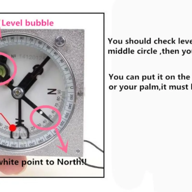 Harbin Geologic Compass DQL-2A Теодолит из алюминиевого сплава Professional Surveying