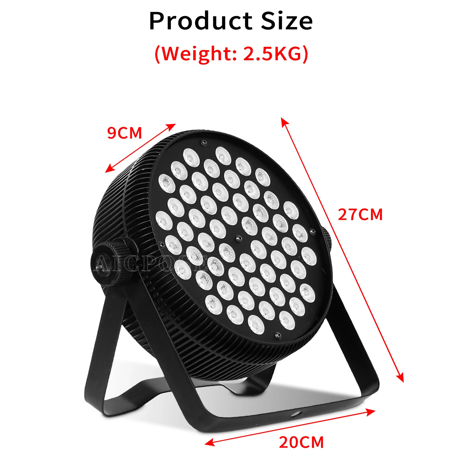 DMX512 управление 54x3W RGB 3 в 1 светодиодный Par Светильник DJ оборудование для дискотеки