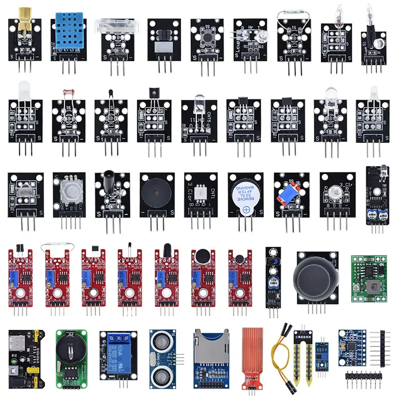 Цифровой датчик температуры и влажности для Arduino светодиодный зуммер почвы с RGB