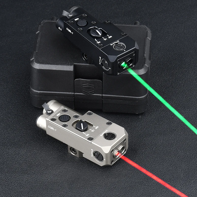 WADSN Металл CQBL-1 Красная точка Зеленый Синий ИК-индикатор Охотничье оружие Свет