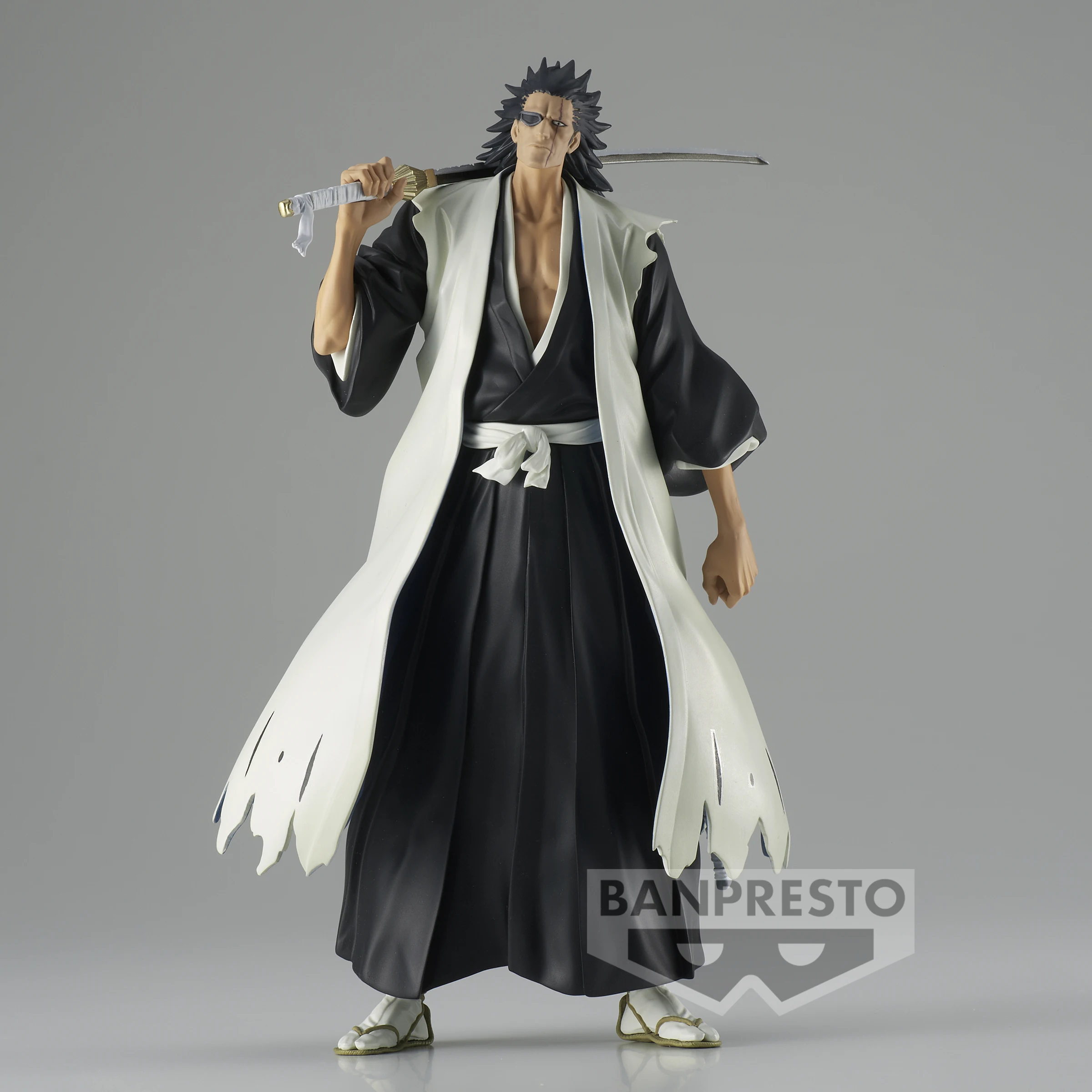 Bleach Solid And Souls Zaraki Kenpachi  Pvc Action Figure Mo