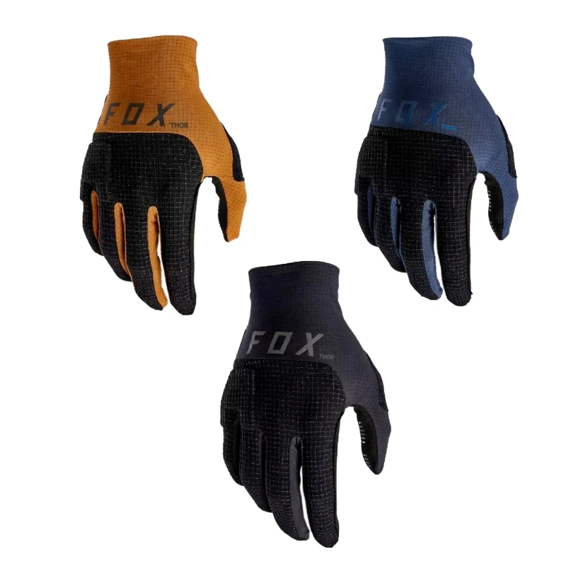 

MTB Riding Gloves for Cycling Motorcycle Motocross Racing Downhill Mountain Bike, Warmth and Protection Foxthor