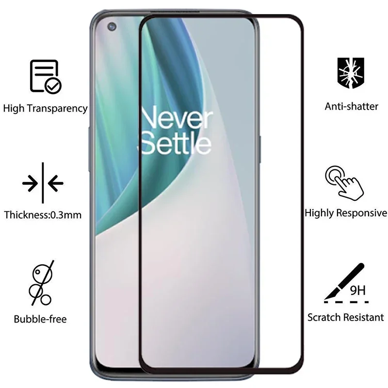 Защитное закаленное стекло для oneplus nord n10 5g защитная пленка экрана one plus nordn10 n 10 10n