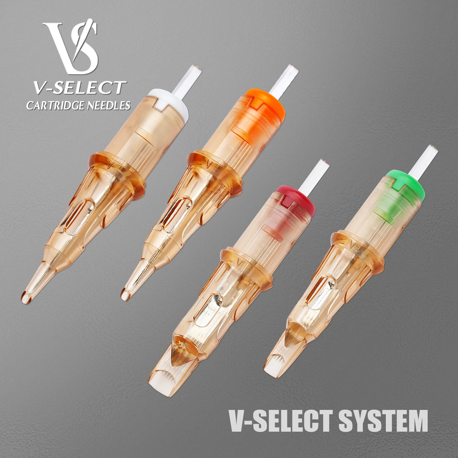 10Pcs Ez V Seleziona Cartuccia Aghi Per Tatuaggi Trucco Permanente Rl Rs Rm M1 Microblading Per Penna Per Macchina Per Tatuaggi A Cartuccia
