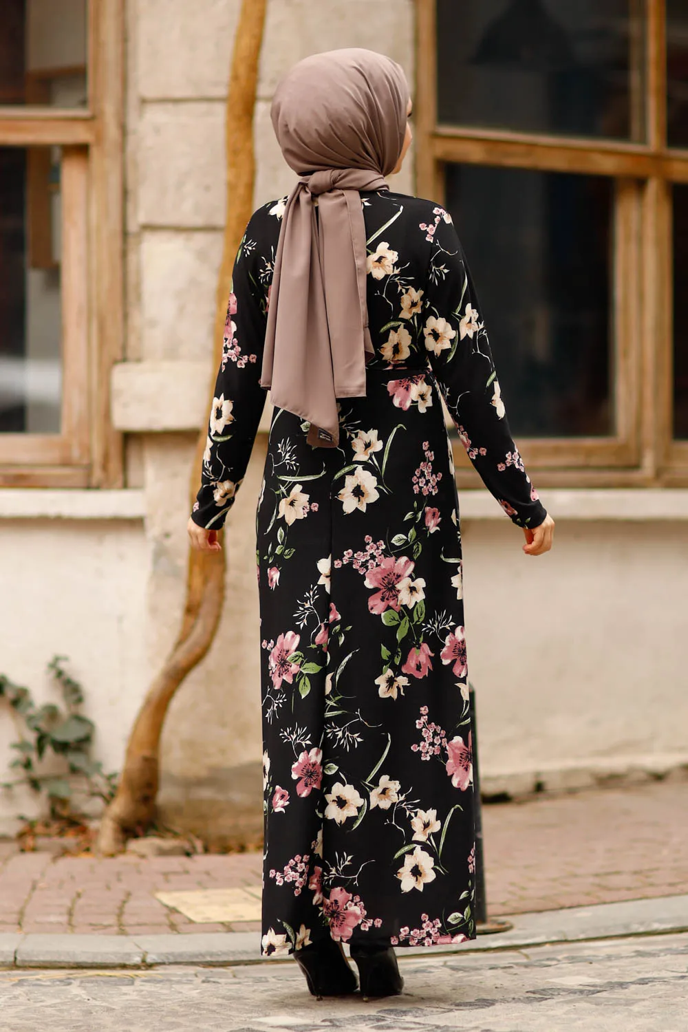 

Women 11 Different Color Hijab Long Floral Dress Arched Large Size Summer Muslim Fashion Islamic Clothing Tunic Abaya Dubai Turkey
