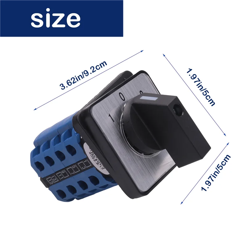 

SZW26-20/D404.4 660V 20A 3-позиционный переключатель для крепления на панели