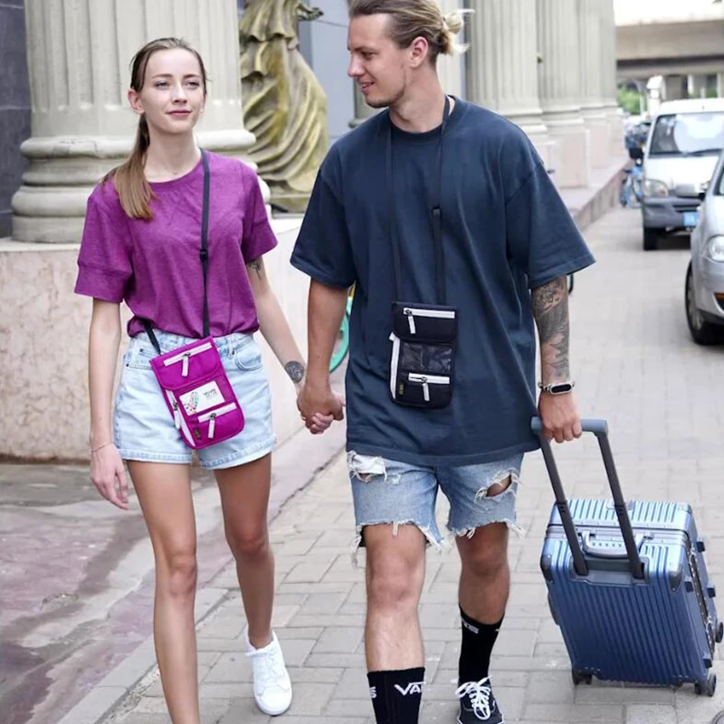 Водонепроницаемый дорожный кошелек для мужчин и женщин сумка хранения