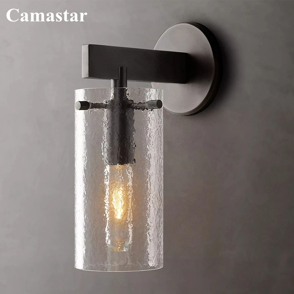 

Светильник Светодиодный настенный из прозрачного текстурированного стекла, для коридора