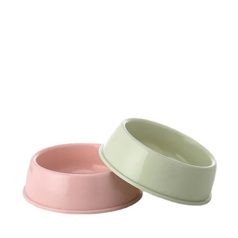 

1 шт., высококачественные однотонные миски для домашних животных