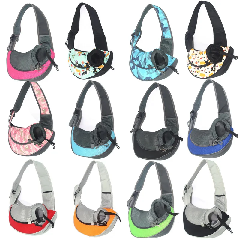 Цена Сумка-переноска для щенков, сетчатая дышащая сумка на плечо, для путешествий с питомцами, S/L