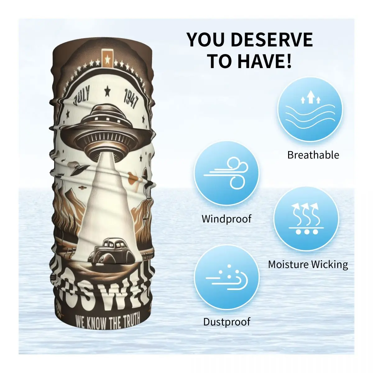 Новинка ограниченная серия 1947 дюймов полупрозрачный шарф-маска для лица