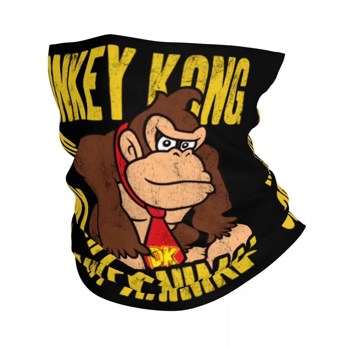 Зимняя повязка на голову Donkey Kong Is My Spirit с животными обогреватель для шеи мужчин и