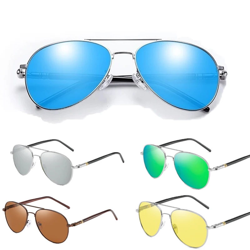 

Luxury Pilot Polarized Sunglasses Men Women Driving Outing Sun Glasses Retro Unisex UV400 Protection Anti-glare Shades Eyewear