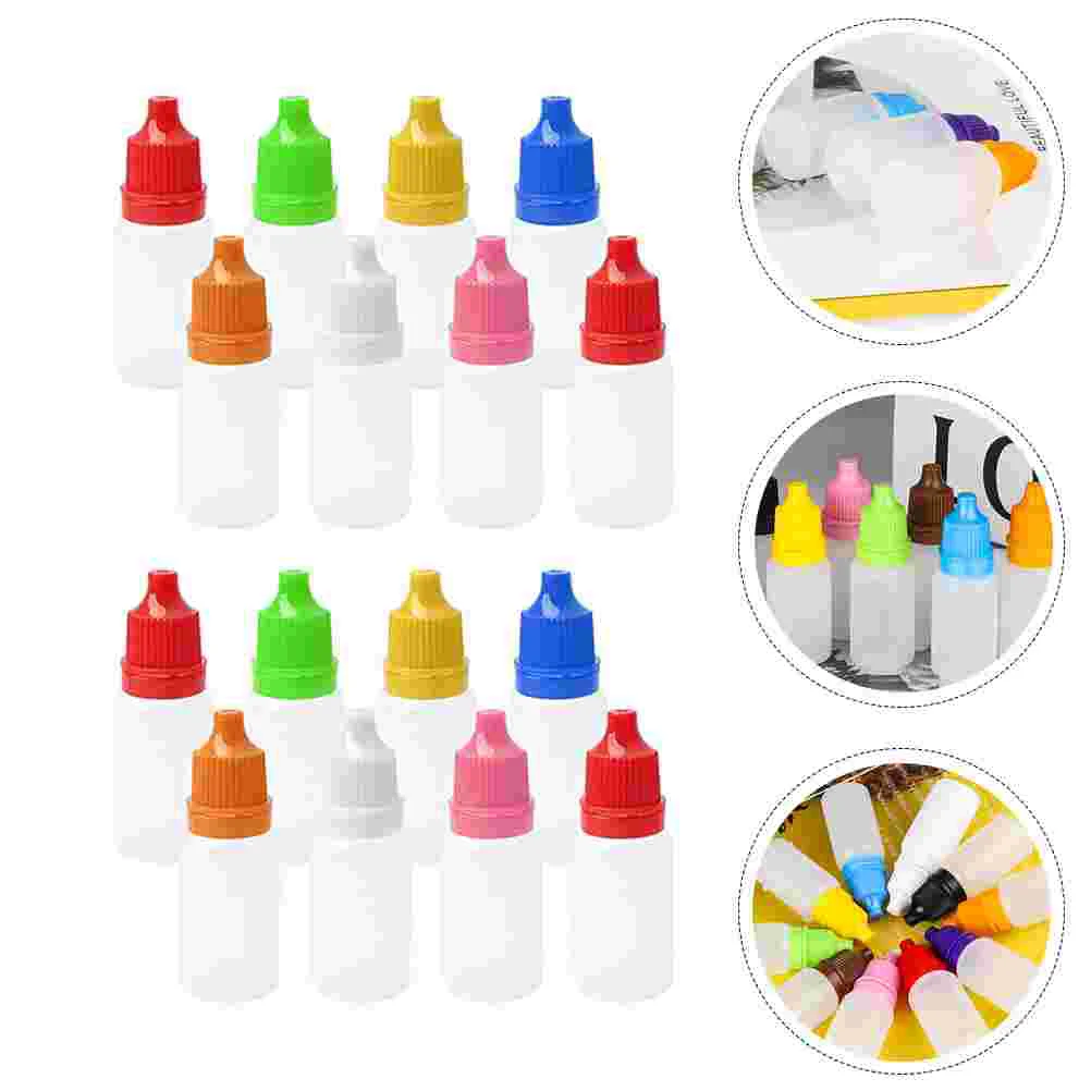 

Dropper Bottle Empty Eye Liquid Plastic Dropper Bottle Mini Squeezable Translucent Refillable Dispenser Ml Liquids