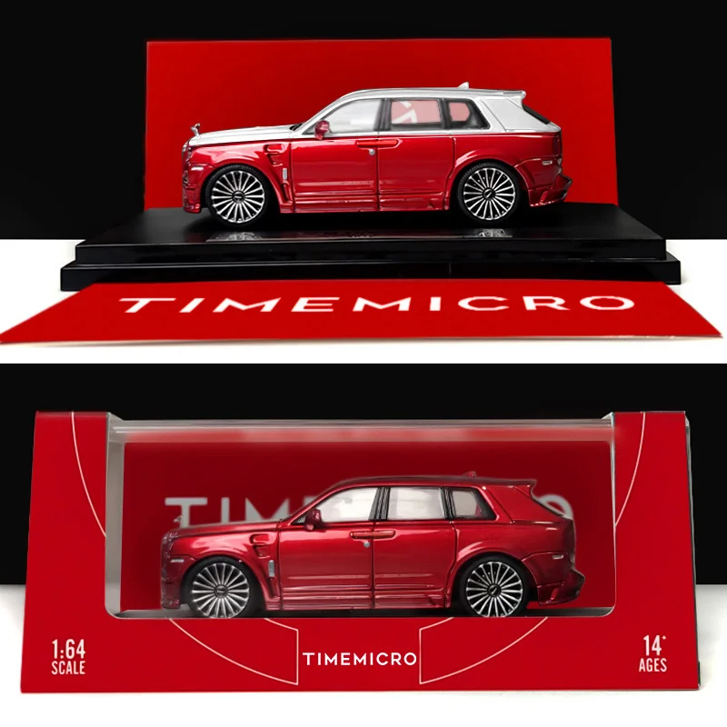 

TIME TM 1:64 Cullinan modified version of MANSORY off-road SUV alloy car model
