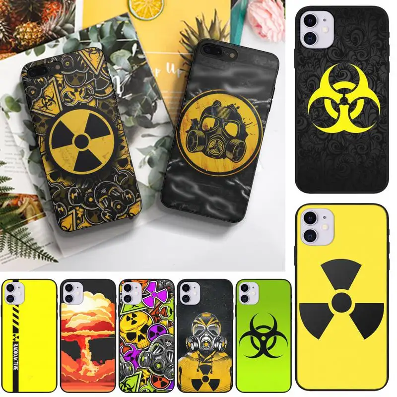

Nuclear Bomb Logo Phone Case For HUAWEI P10 P20 P30 P40 Mate 30 40 Lite Pro Fundas Shell Cover