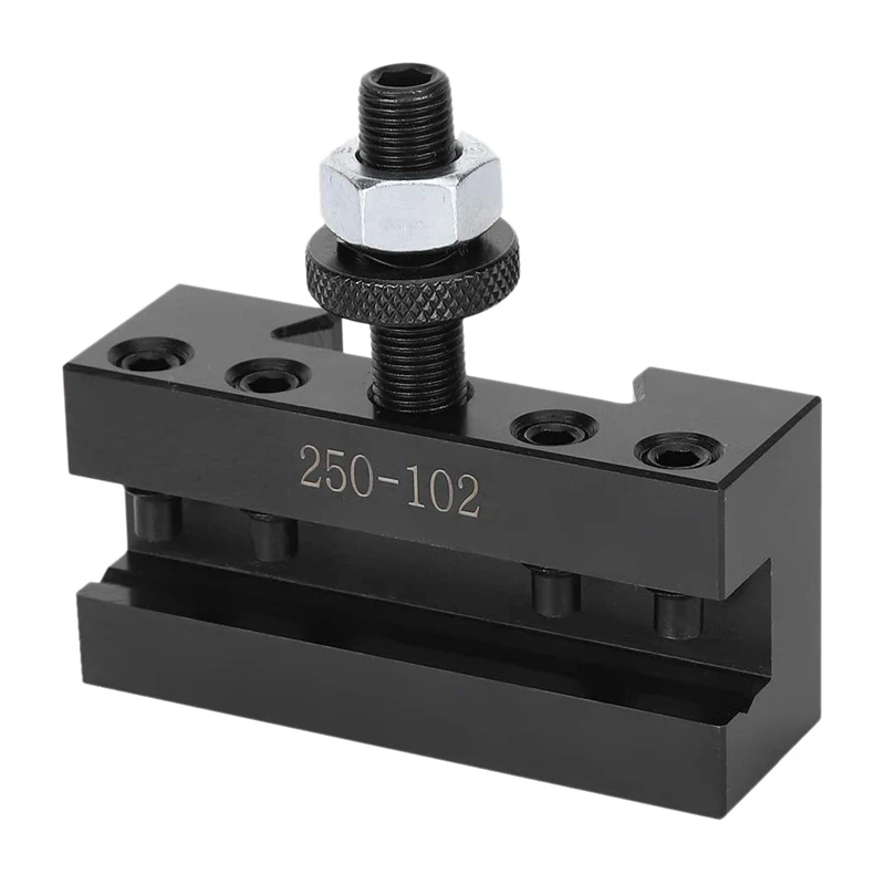 

Lathe Tool Holder CNC Turning Holder 250-102 Black Quick Change Holder CNC Tool Post Boring Post Holder