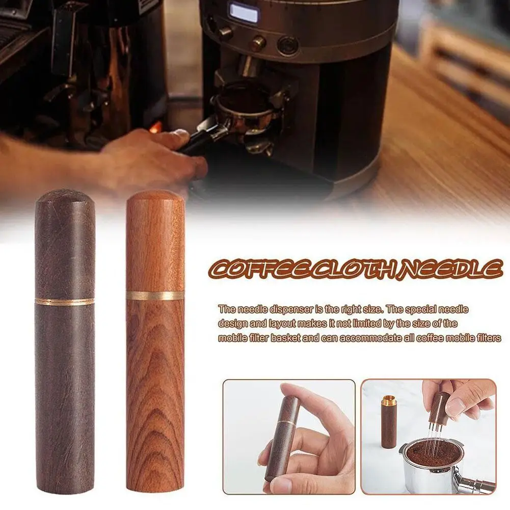 

Coffee Cloth Powder Needle Coffee Tamper Needle Espresso Cafe Tool Barista Leveler Distributor Stirring Accessory Powder St D0D5