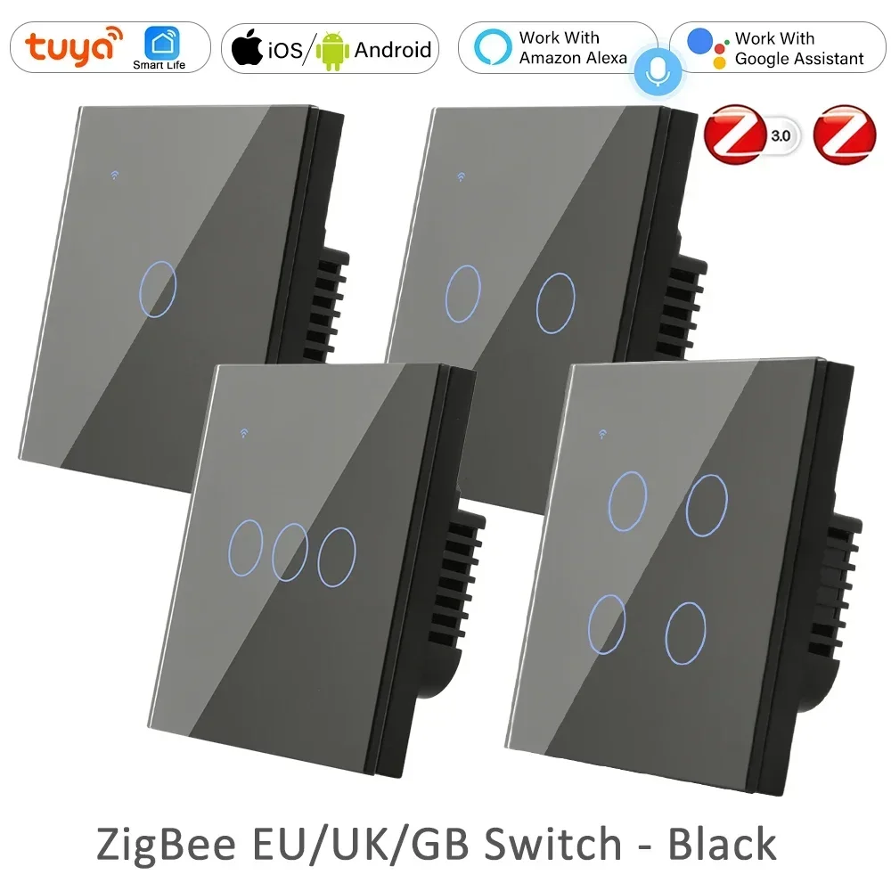 

Умный выключатель YIDI ZigBee 2/3/4 клавиши