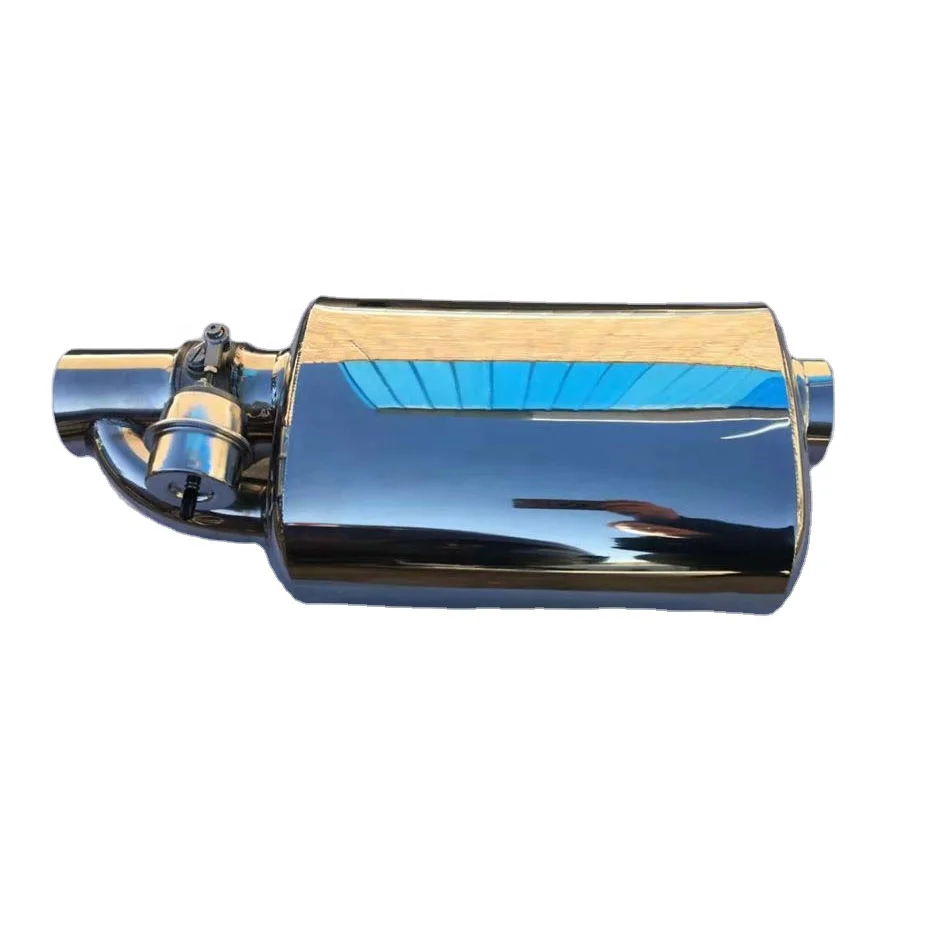

Mirror Polishing Car Muffler Remote Control Valve Exhaust Tail Muffler