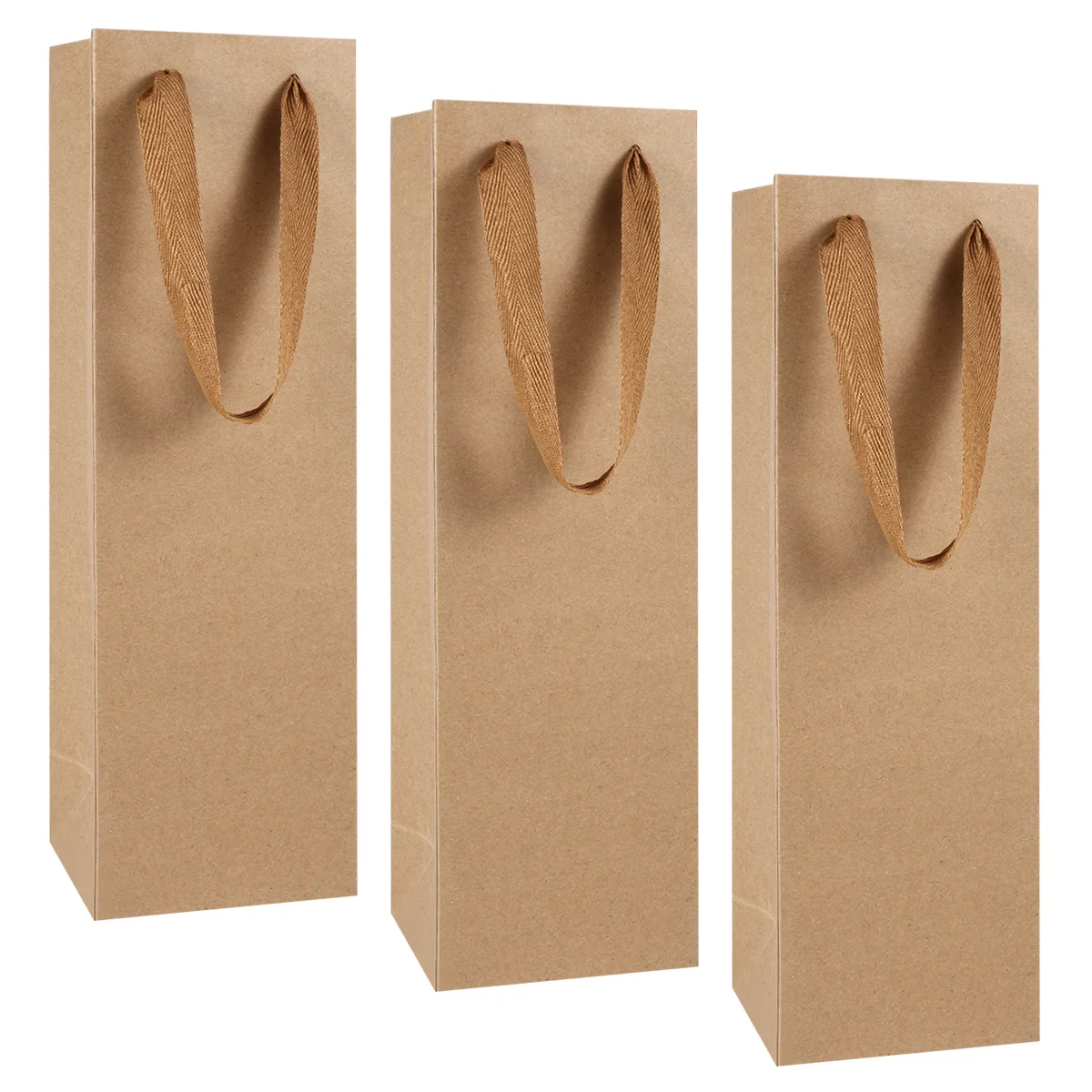

12 Bottle Gift Bags with Handles Bottle Gift Bags Bulk Bag Bottle Gift Bags Paper