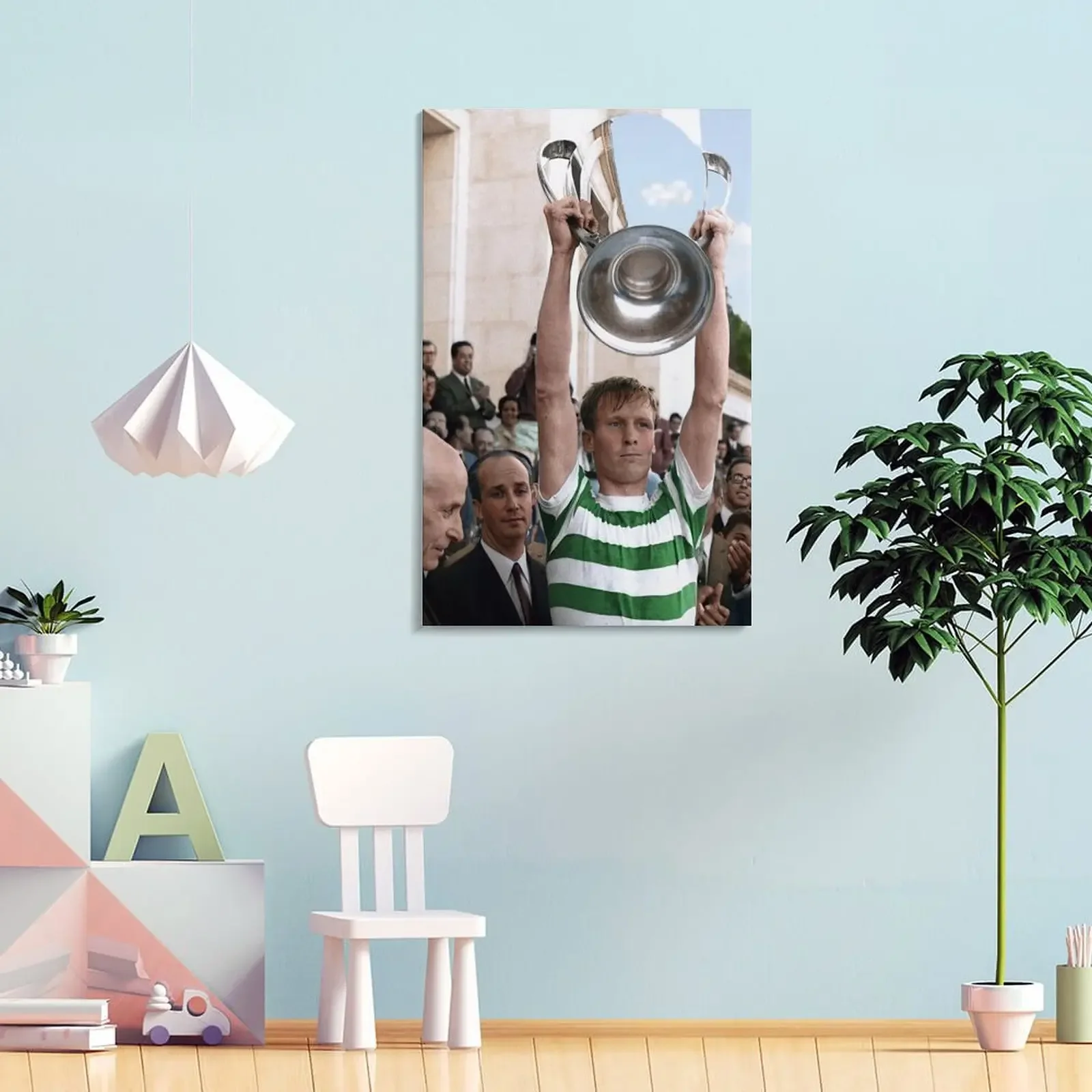 Billy McNeill в цвете 1967 холст картина картины для спальни милый декор комнаты
