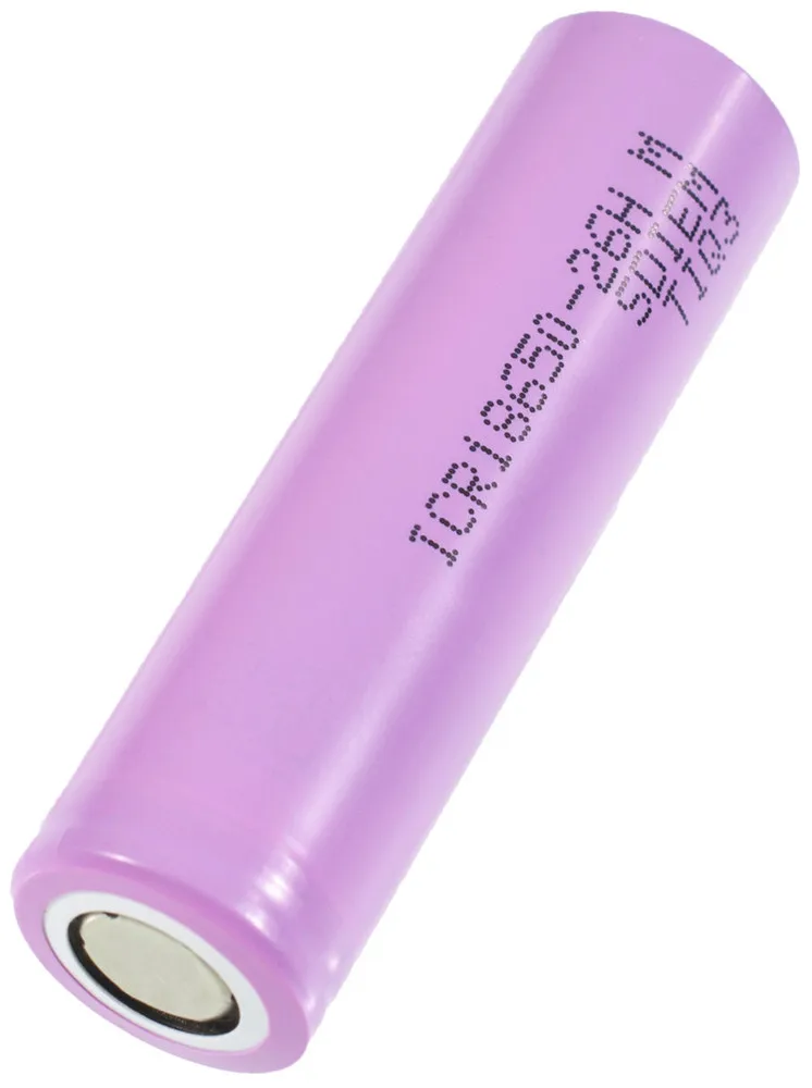 Battery/3 7V/2600mAh/9 62wh with overcharge protection for cgr18650af Battery |