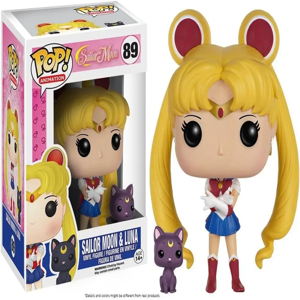 Фото Фигурка Funko Pop Сейлор Мун Луна 89 #   90 #   Меркурий 91 #   Марс 92 #   Юпитер 93 #   Венера Артемида 94 #   Коллекционные фигурки моделей, милые игрушки №3