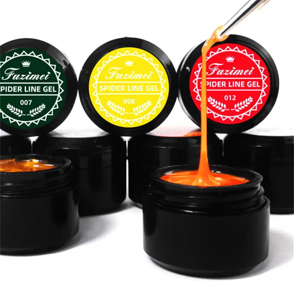 

8ml Japanese Elastic Wire Drawing Glue Nail Gel Nail Painting Glue Pull Line Painting Flower Light Therapy Nail Polish Glue Gel