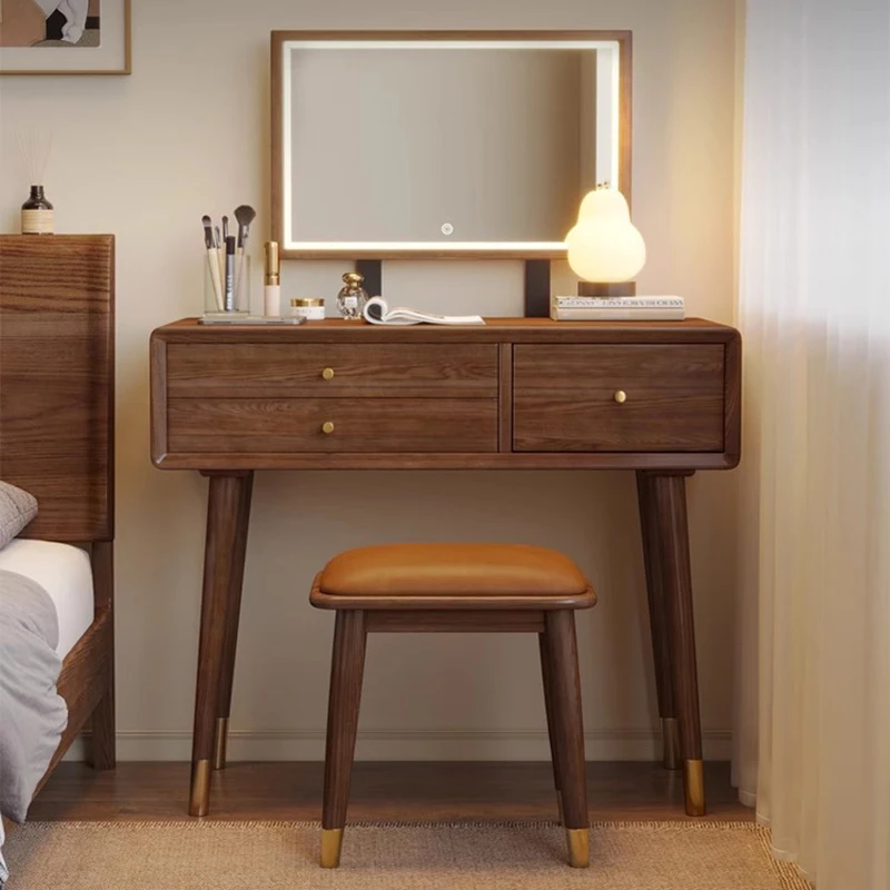 Современный туалетный столик скандинавская мебель для отеля роскошный стул