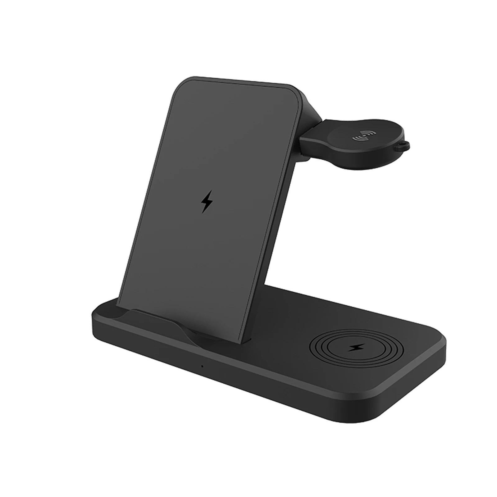 

Беспроводное зарядное устройство 3 в 1 для сотового телефона iPhone Apple Watch Airpods, несколько устройств, подарки для друзей и семьи, легкое
