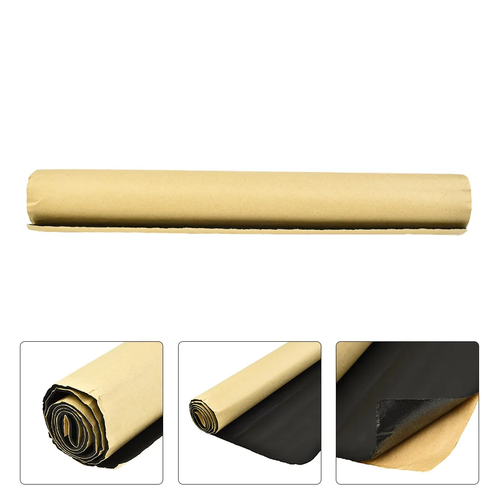 

1 PC Car Soundproof Pad 50x100cm 3mm Soundproof Deadening Heat Noise Insulation Warm Foam Pad For Boot Wheel Arch Body Panels