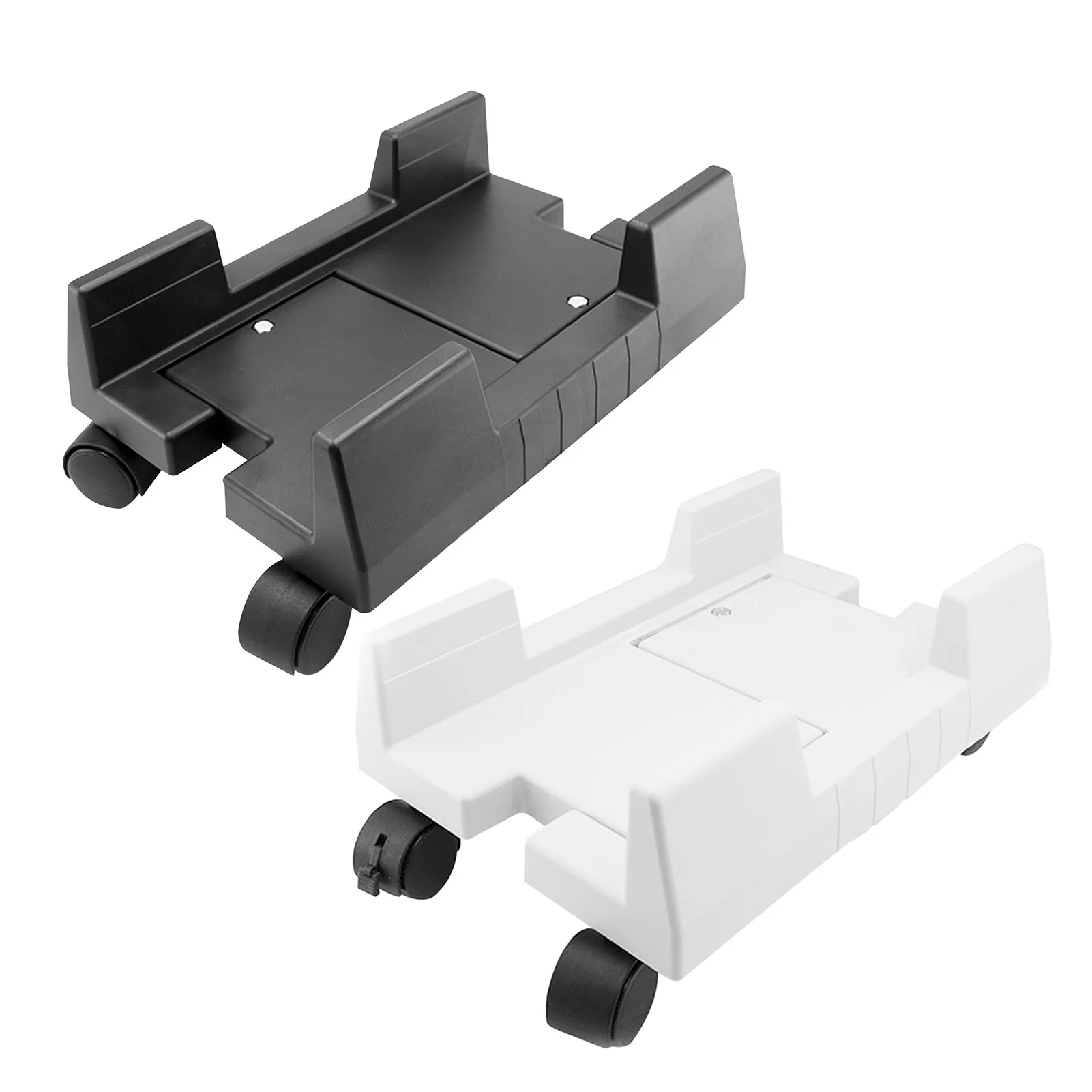 

Removable Computer Host Bracket Easy Assembly Sturdy Wheels Box Stand Bracket Stand Universal PC Case Holder CPU Stand