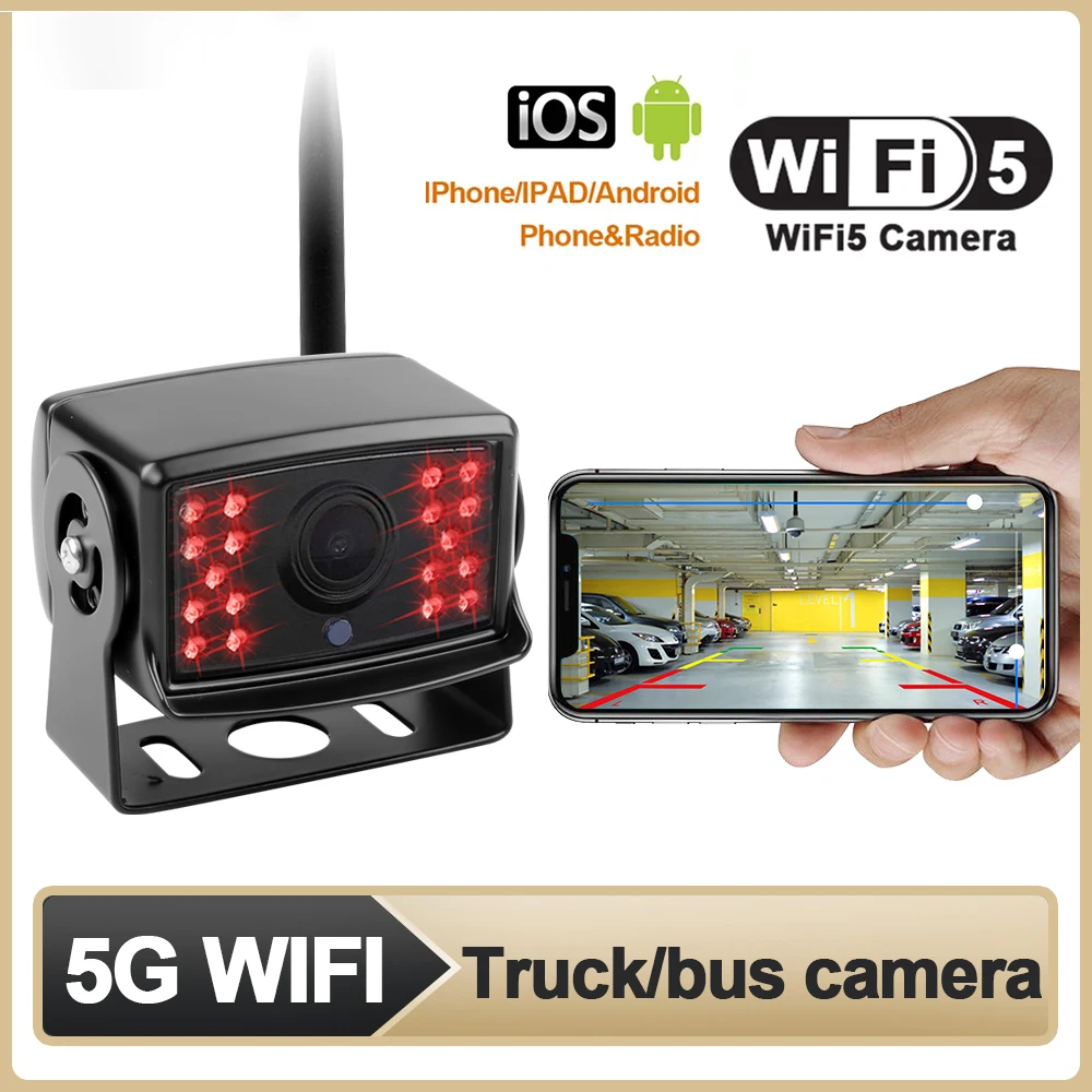 

Автомобильная камера заднего вида, 1080P, HD, Wi-Fi, 28 дюймов