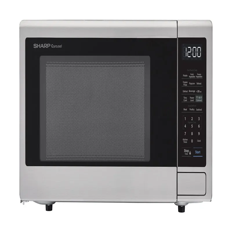 

1.1-Cu. Ft. Countertop Microwave with Alexa-Enabled Controls, Stainless Steel